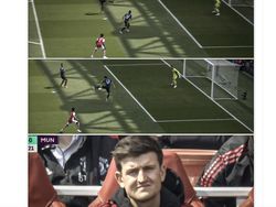 MU Disikat Arsenal, Netizen: Tanpa Harry Maguire Tetap Payah