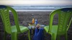 Menanti Waktu Berbuka Puasa di Tepi Pantai Rabat Maroko