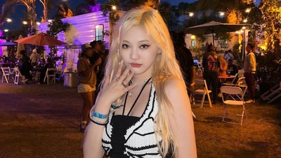 5 Potret Ningning aespa di Coachella, Bikin Pangling!