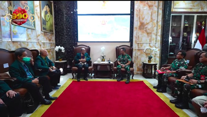 Panglima TNI Jenderal Andika Perkasa menerima kunjungan Pengurus IDI Panglima TNI Jenderal Andika Perkasa menerima kunjungan Pengurus IDI