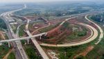 Potret Proyek Tol Japek II Selatan dari Udara