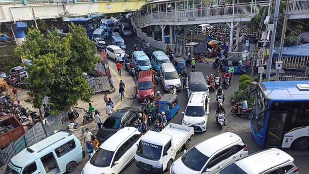 Potret Tanah Abang jelang Lebaran (Tiara Aliya/detikcom)
