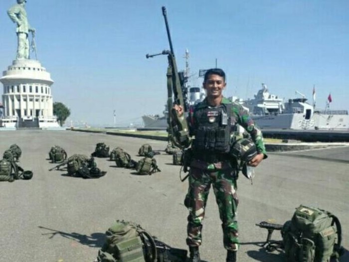 Pratu Marinir Dwi Miftahul Ahyar gugur di papua ditembak kkb