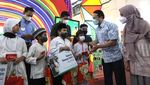 Senangnya Anak Yatim Belanja Kebutuhan Lebaran