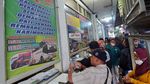 Suasana Terminal Cicaheum Bandung Mulai Padat