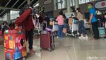Terminal 1 Bandara Soetta Mulai Ramai Pemudik