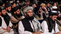 Peringatan ini digelar di Kabul, Afghanistan, Minggu, 24 April 2022.
