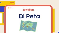 Cuma di peta kamu lihat sungai, tapi nggak ada airnya.