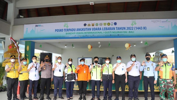 Posko Terpadu Angkutan Udara di Bandara Ngurah Rai