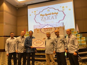 Bank Mega Syariah Salurkan Zakat Korporasi Rp 17,6 Miliar