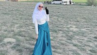 Cappadocia dikenal dengan wisata balon udaranya. Bella Luna tak mau ketinggalan! (Foto: dok. Instagram @bellalunaferlinn)  