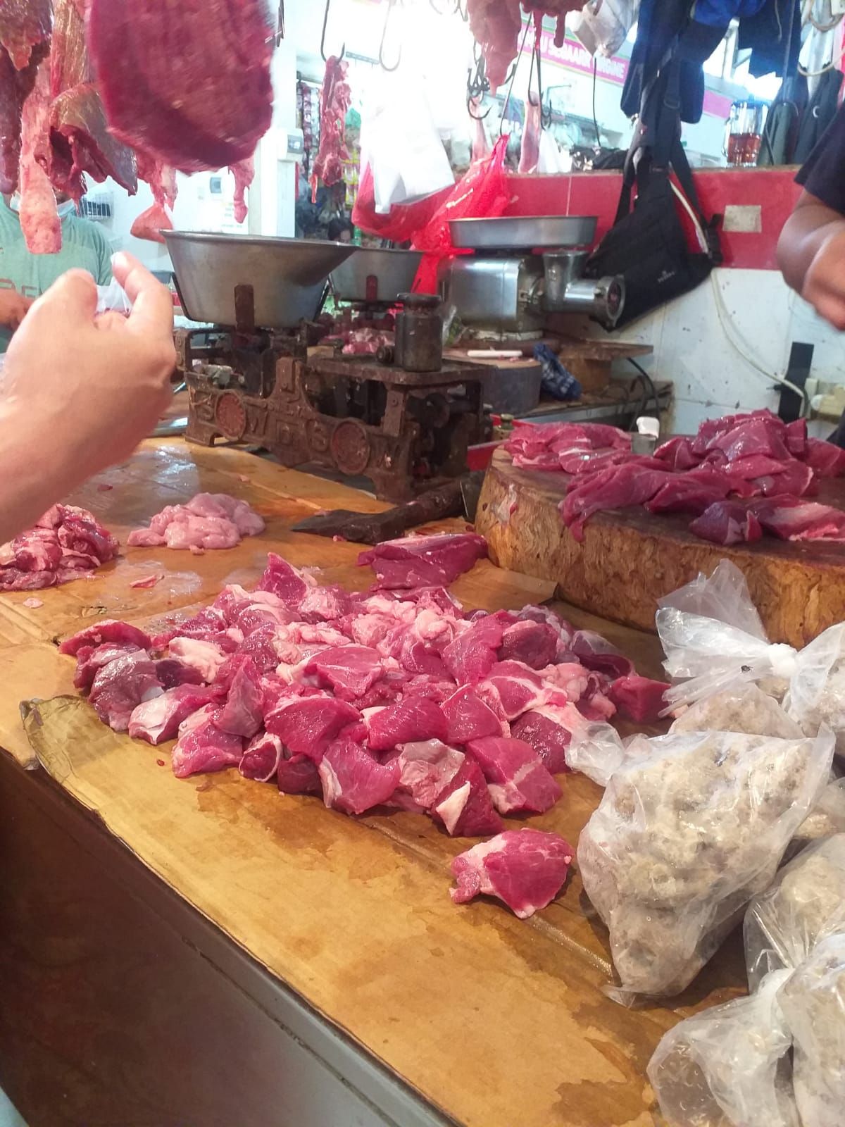 Harga daging sapi.