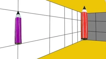 Apakah pensil ini punya ukuran yang sama? Jawabannya ukurannya sama loh.    Foto: Reddit