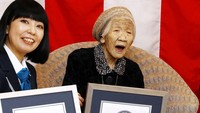 Bahkan Kane Tanaka meraih Guinness World Records sebagai wanita tertua di dunia pada 2019 lalu.