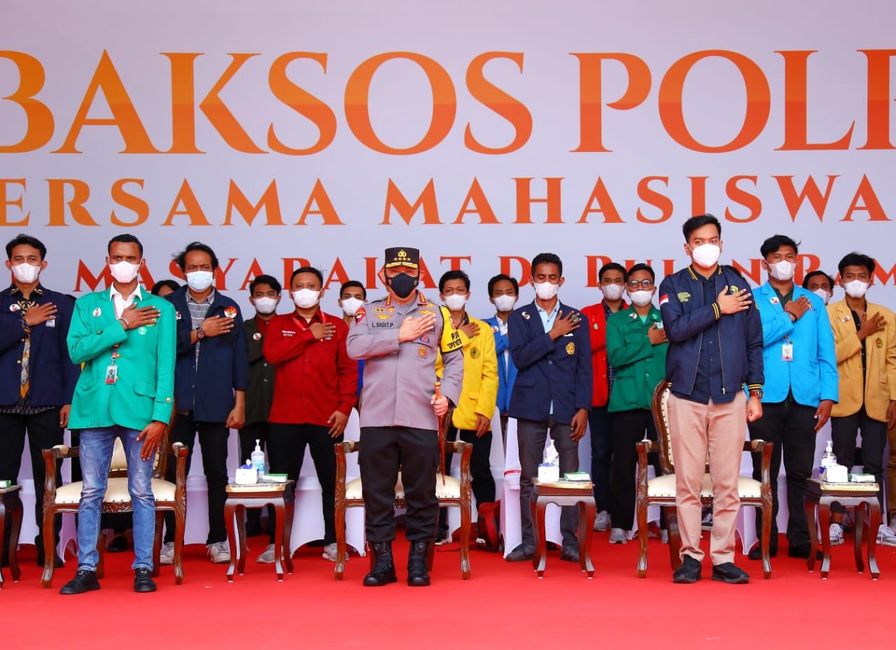 Kapolri Jenderal Listyo Sigit hadiri Baksos Polri Presisi bersama mahasiswa, BEM hingga OKP
