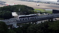 Sebelumnya kereta layang bandara berhenti beroperasi selama 2 tahun karena pandemi COVID-19.