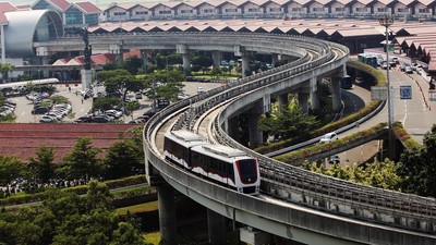 Cuti 2 Tahun Gegara Pandemi, Kereta Layang Bandara Kembali Wira-wiri