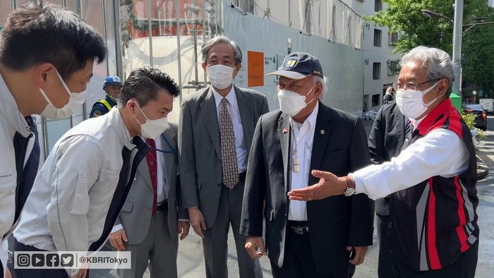 Menteri PUPR blusukan cek Proyek Gedung Baru KBRI Tokyo Menteri PUPR blusukan cek Proyek Gedung Baru KBRI Tokyo