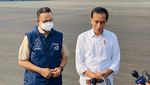 Momen Jokowi Tinjau Sirkuit Formula E