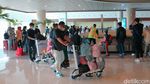 Pemudik Berdatangan di Bandara Yogyakarta