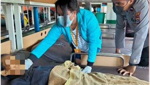 Kondisi maria yang meninggal di kapal feri saat berlayar dari Pulau Sabu menuju Kupang