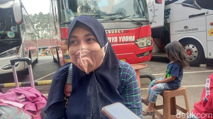 Perantau asal Cilacap, Wida (Khairul Maarif/detikcom)
