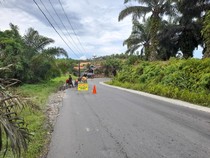 Anggota DPR Aceh Minta Jalan Menuju Pintu Tol Baitussalam Diperluas