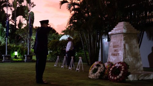 Peringatan ANZAC Day di Kantor Konsulat Jenderal Australia di Bali