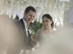 10 Foto Jessica Tanoesoedibjo Nikah Bergaun Elie Saab, Jokowi Jadi Saksi