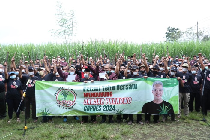 Petani Tebu Se-Jawa Tengah Dukung Ganjar Pranowo Maju Pilpres 2024