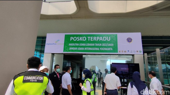 Posko Terpadu Angkutan Lebaran di Bandara YIA Kulon Progo