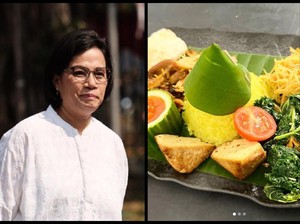 Sri Mulyani Sajikan Nasi Kuning untuk Delegasi G20 di Washington DC, Ini Maknanya