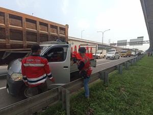 Uji Coba Ganjil Genap di Tol Cikampek Selesai, Lalin Kembali Lancar