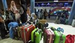Warga Aceh Ramai-ramai Mudik, Terminal Bus Lhokseumawe Sibuk