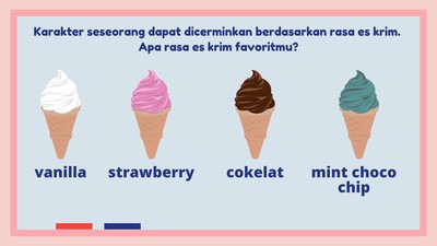 Ternyata Rasa Es Krim Bisa Ungkap Kepribadian, Jadi Kamu Suka Rasa Cokelat Atau Vanila?