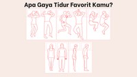 Ingat-ingat posisi yang paling membuat kamu merasa nyaman saat tidur. (Foto: Firdaus Anwar/detikHealth)