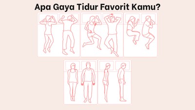 Kamu Termasuk yang Mana? Survei Ini Ungkap Kepribadian dari Posisi Tidur
