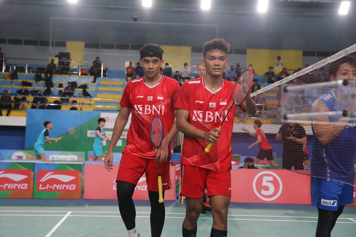 Bagas Maulana/Muhammad Shohibul Fikri di Badminton Asia Championship 2022