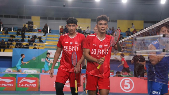 Bagas Maulana/Muhammad Shohibul Fikri di Badminton Asia Championship 2022