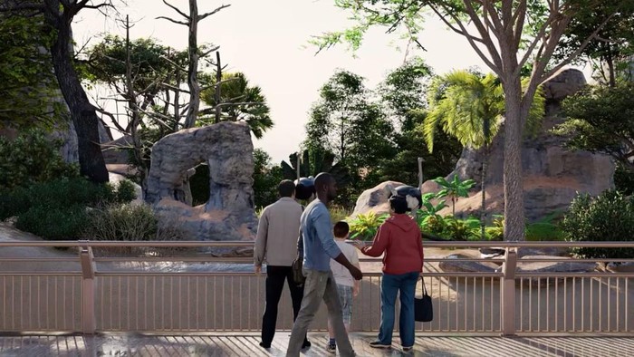 Desain baru Taman Satwa Taru Jurug (TSTJ) atau Solo Zoo yang dibocorkan oleh Wali Kota Solo Gibran Rakabuming Raka, Senin (25/4/2022). Desain baru Taman Satwa Taru Jurug (TSTJ) atau Solo Zoo yang dibocorkan oleh Wali Kota Solo Gibran Rakabuming Raka, Senin (25/4/2022).