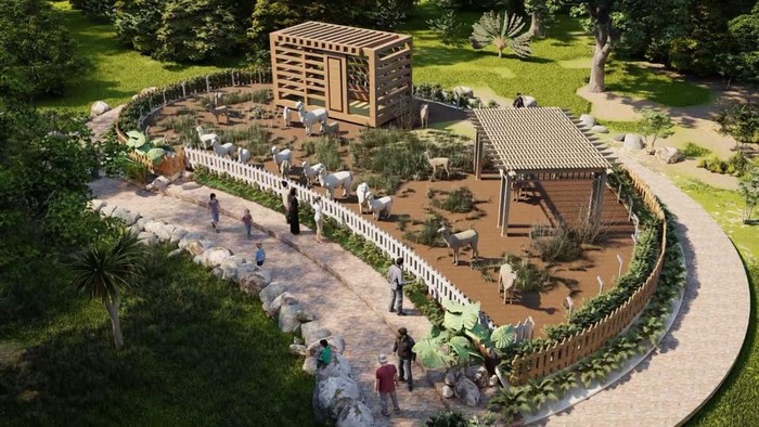 Desain baru Taman Satwa Taru Jurug (TSTJ) atau Solo Zoo yang dibocorkan oleh Wali Kota Solo Gibran Rakabuming Raka, Senin (25/4/2022). Desain baru Taman Satwa Taru Jurug (TSTJ) atau Solo Zoo yang dibocorkan oleh Wali Kota Solo Gibran Rakabuming Raka, Senin (25/4/2022).