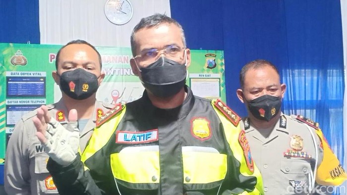 Dirlantas Polda Jatim Kombes Latief Usman