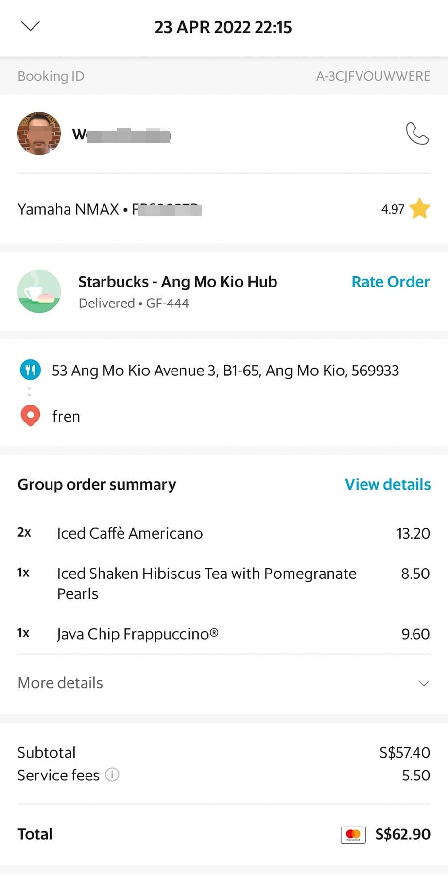 Duh! Ojol Ini Kabur Usai Tumpahkan 7 Minuman Starbucks Seharga Rp 650 Ribu