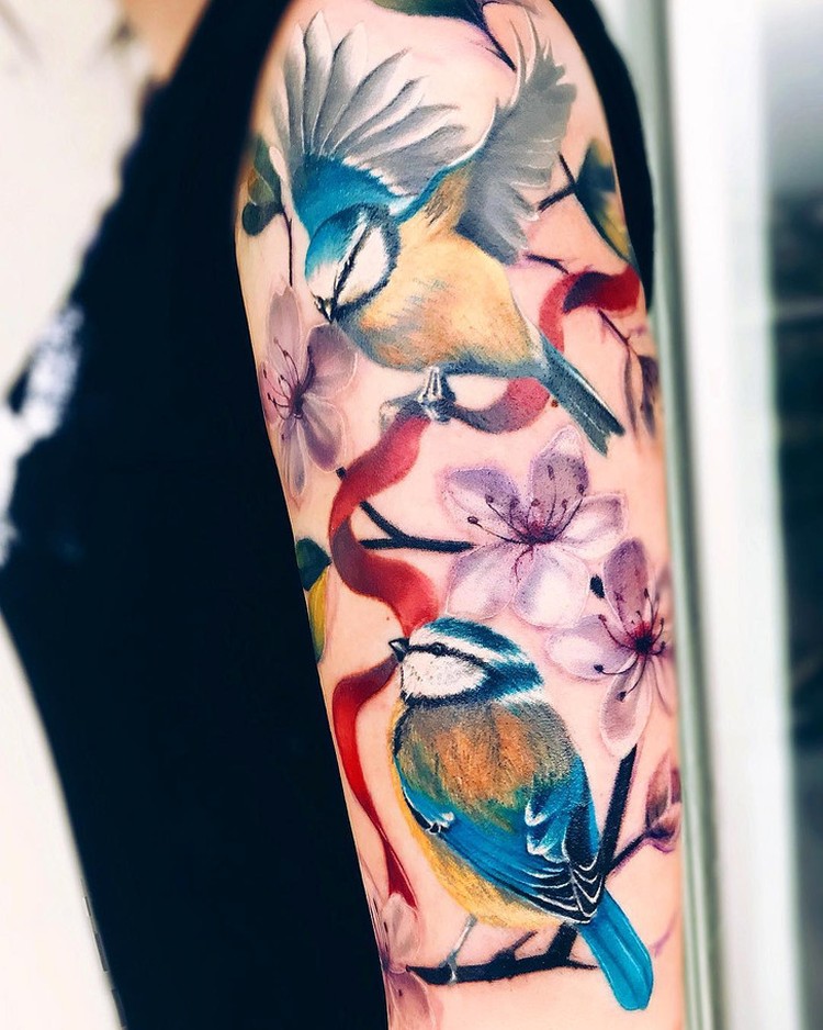 Fotoinet tato keren tampak realistis Fotoinet tato keren tampak realistis