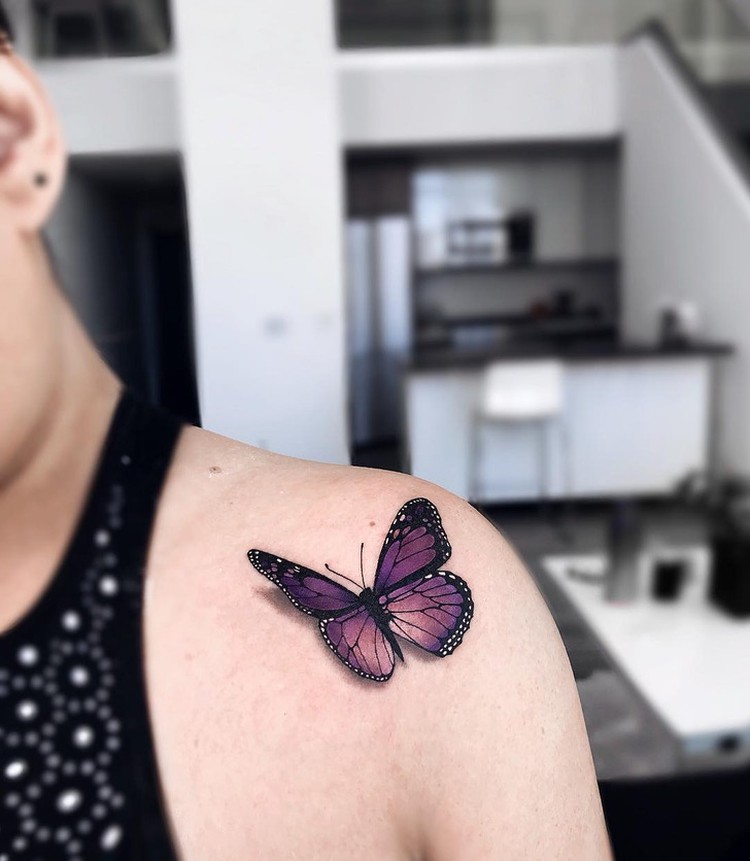 Fotoinet tato keren tampak realistis Fotoinet tato keren tampak realistis