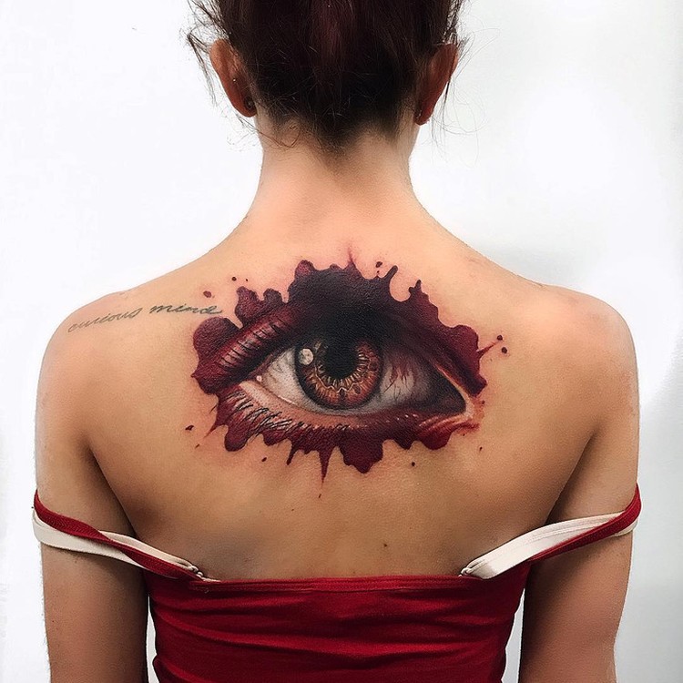 Fotoinet tato keren tampak realistis Fotoinet tato keren tampak realistis