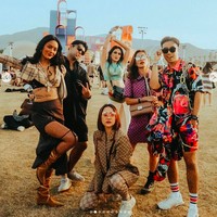Bunga Citra Lestari (BCL) tak melewatkan Coachella 2022, salah satu festival musik terbesar di dunia yang digelar di Indio, California, AS, baru-baru ini. Ia pun memanfaatkan momen tersebut untuk tampil stylish. Foto: Instagram