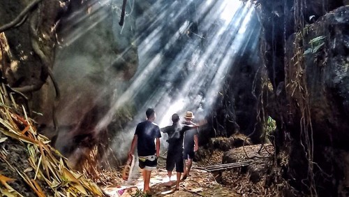 Hidden Canyon Beji di Desa Guwang, Kecamatan Sukawati, Gianyar diburu para penikmat alam.