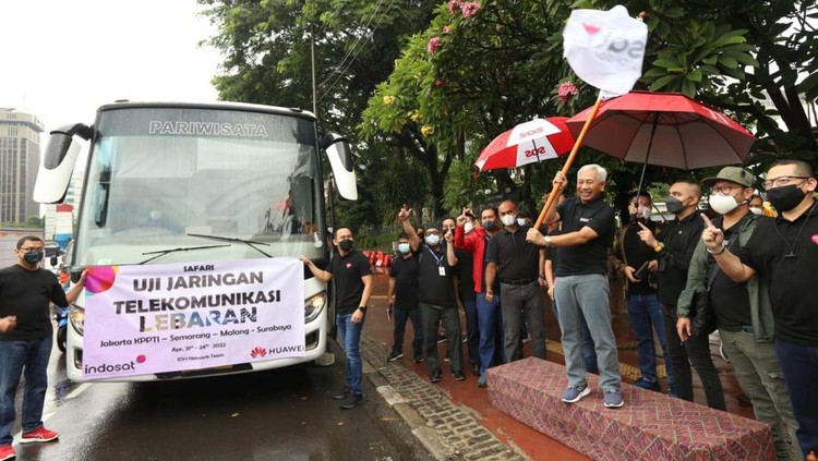 Indosat Ooredoo Hutchison melakukan optimalisasi jaringan di 300 titik pusat keramaian atau Point of Interest (POI). Hal ini untuk menyambut mudik Lebaran 2022.