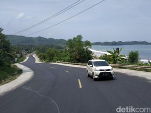 Pantai Soge Cipratan Surga yang Terhampar di Jalur Mudik Pansela